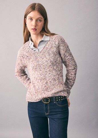 MANGO TEEN Sweater in Pink: front