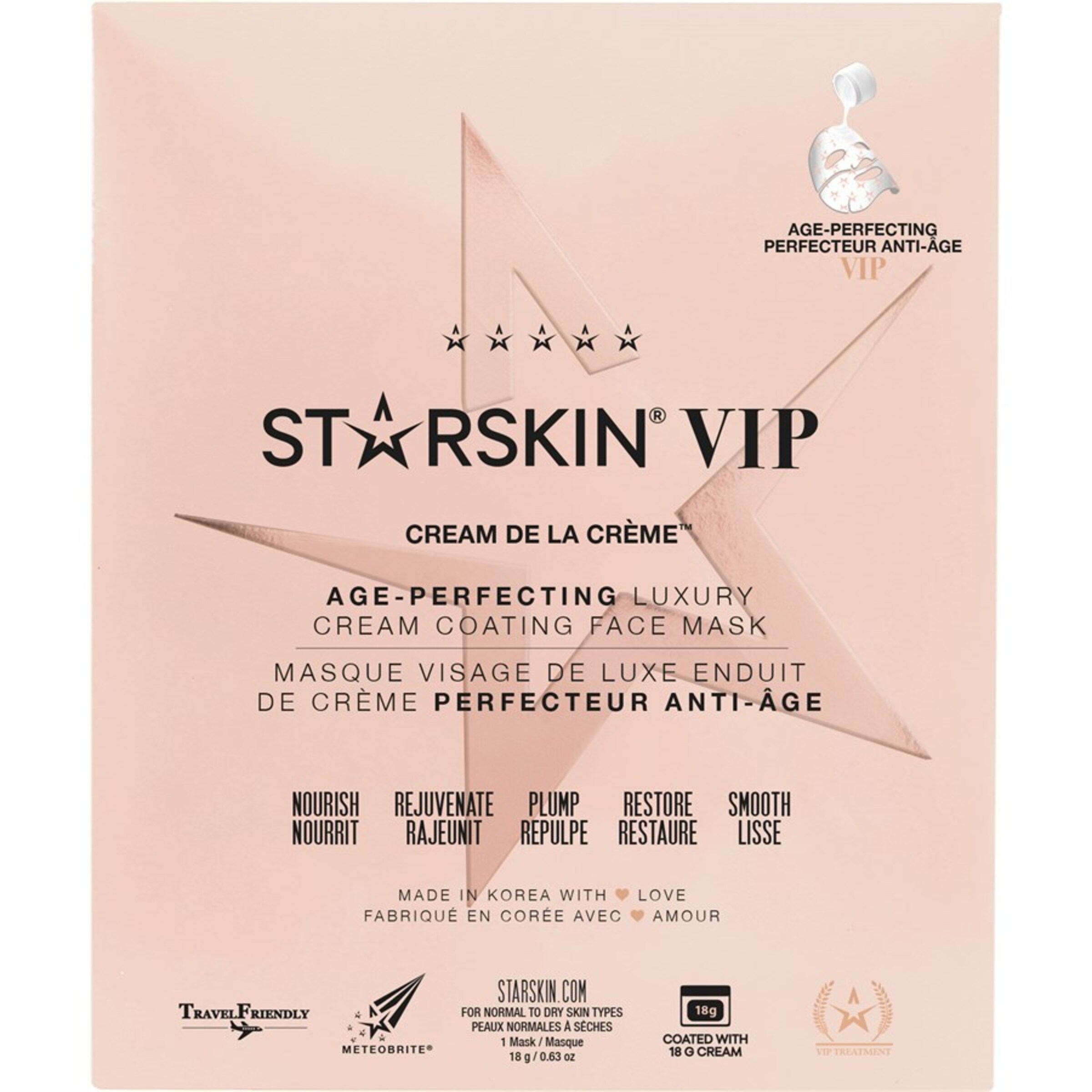 StarSkin Maske VIP - Cream de la Crème Instantly Recovering in 