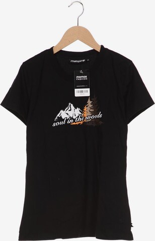 Maloja Top & Shirt in XL in Black: front