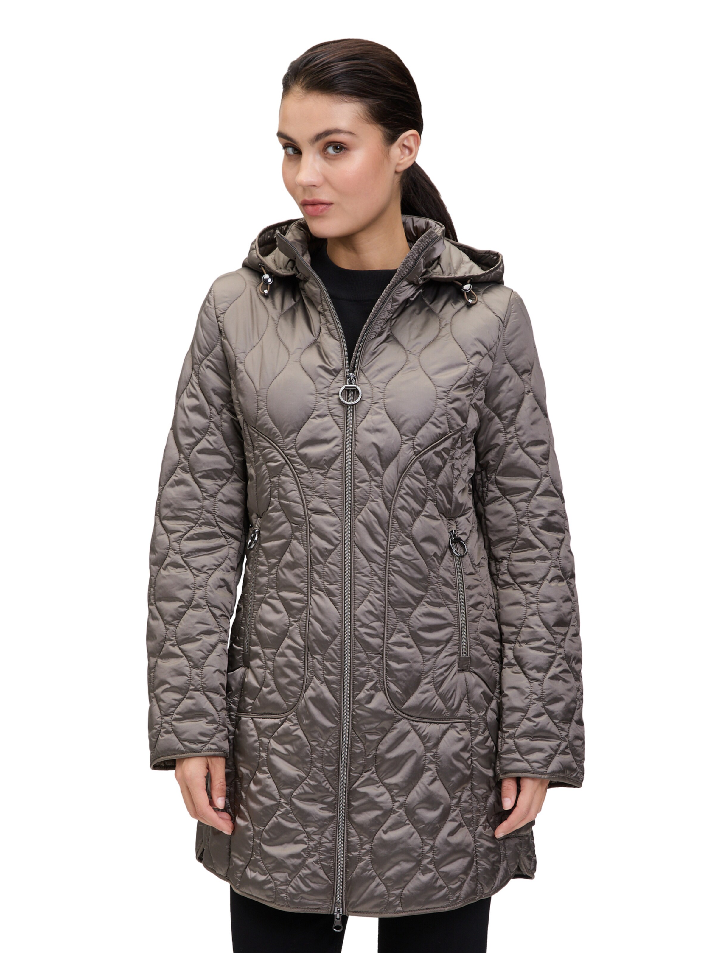 Veste outdoor Betty Barclay en gris : devant