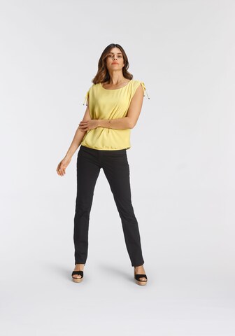 Select By Hermann Lange Blouse in Yellow