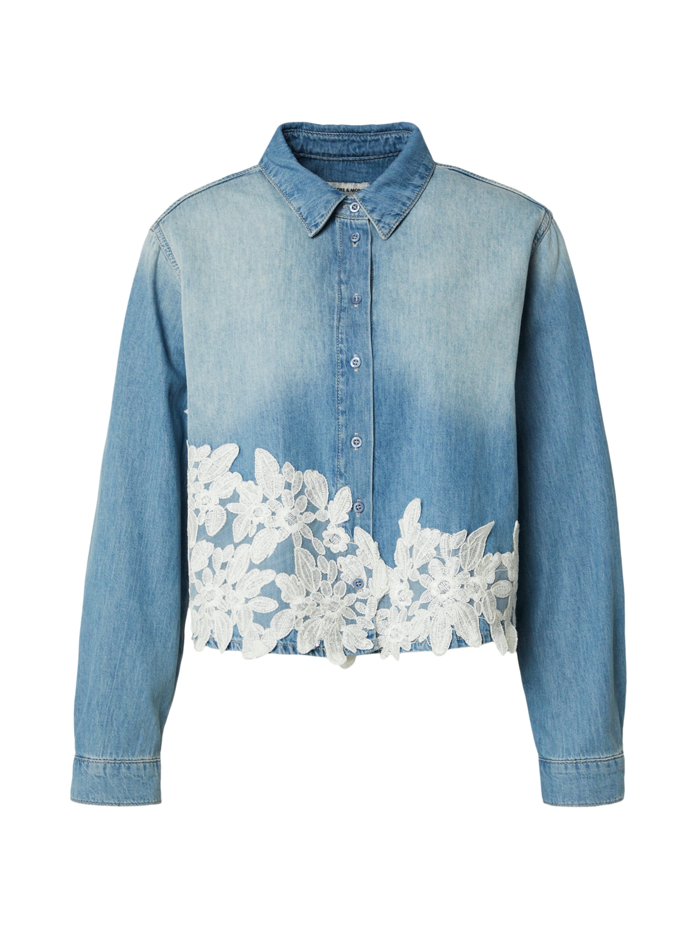 MORE & MORE Between-Season Jacket in Blue: front