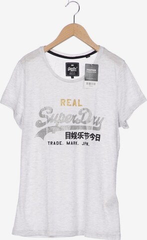Superdry T-Shirt XL in Grau: predná strana
