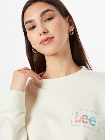 Lee Sweatshirt i beige