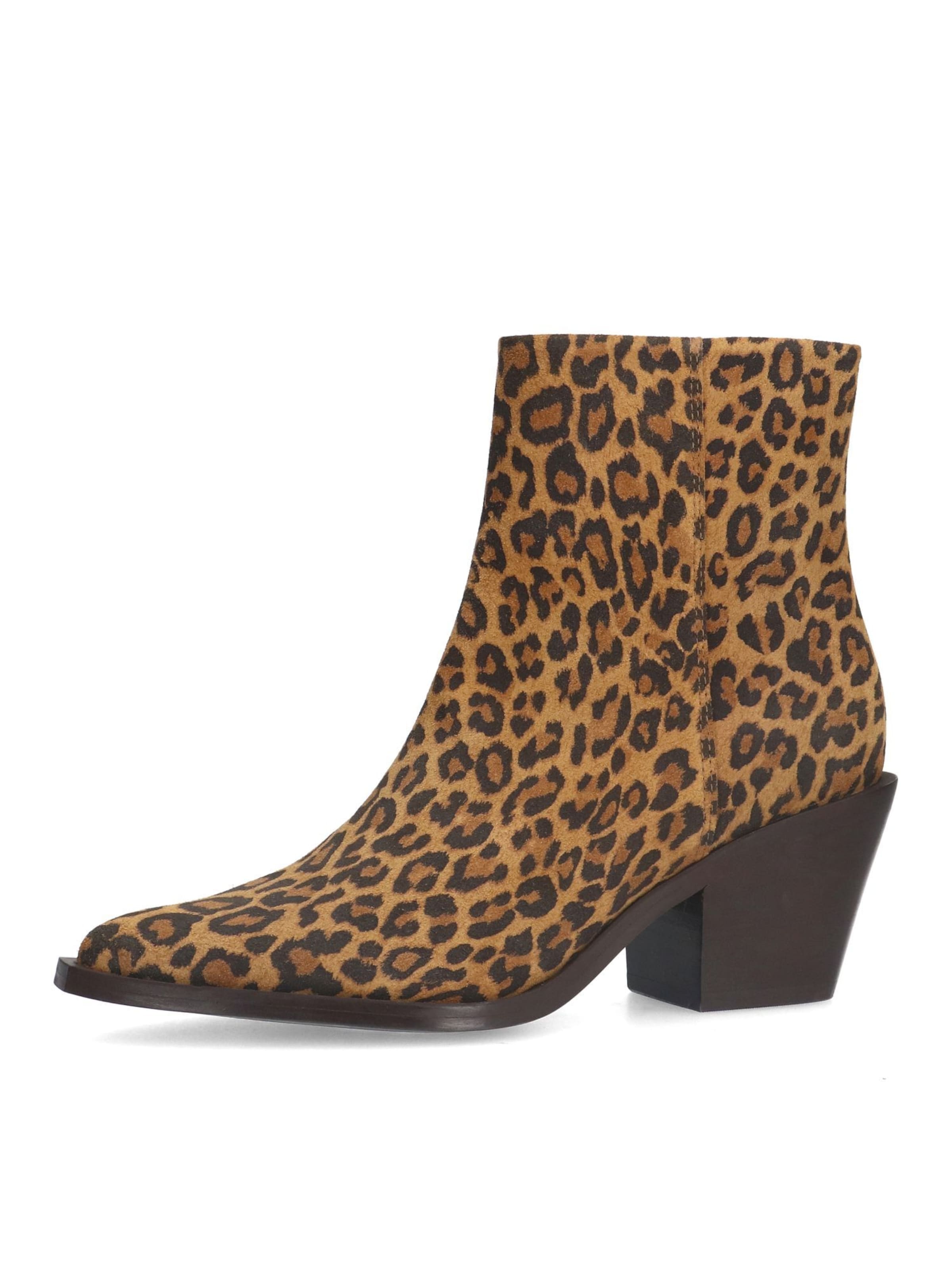 SACHA Stiefeletten in braun / dunkelbraun / schwarz, Produktansicht