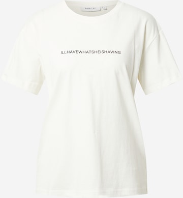 MOSS COPENHAGEN Shirt 'Liv' in Wit: voorkant