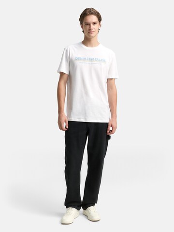 TOM TAILOR DENIM - Camiseta en blanco