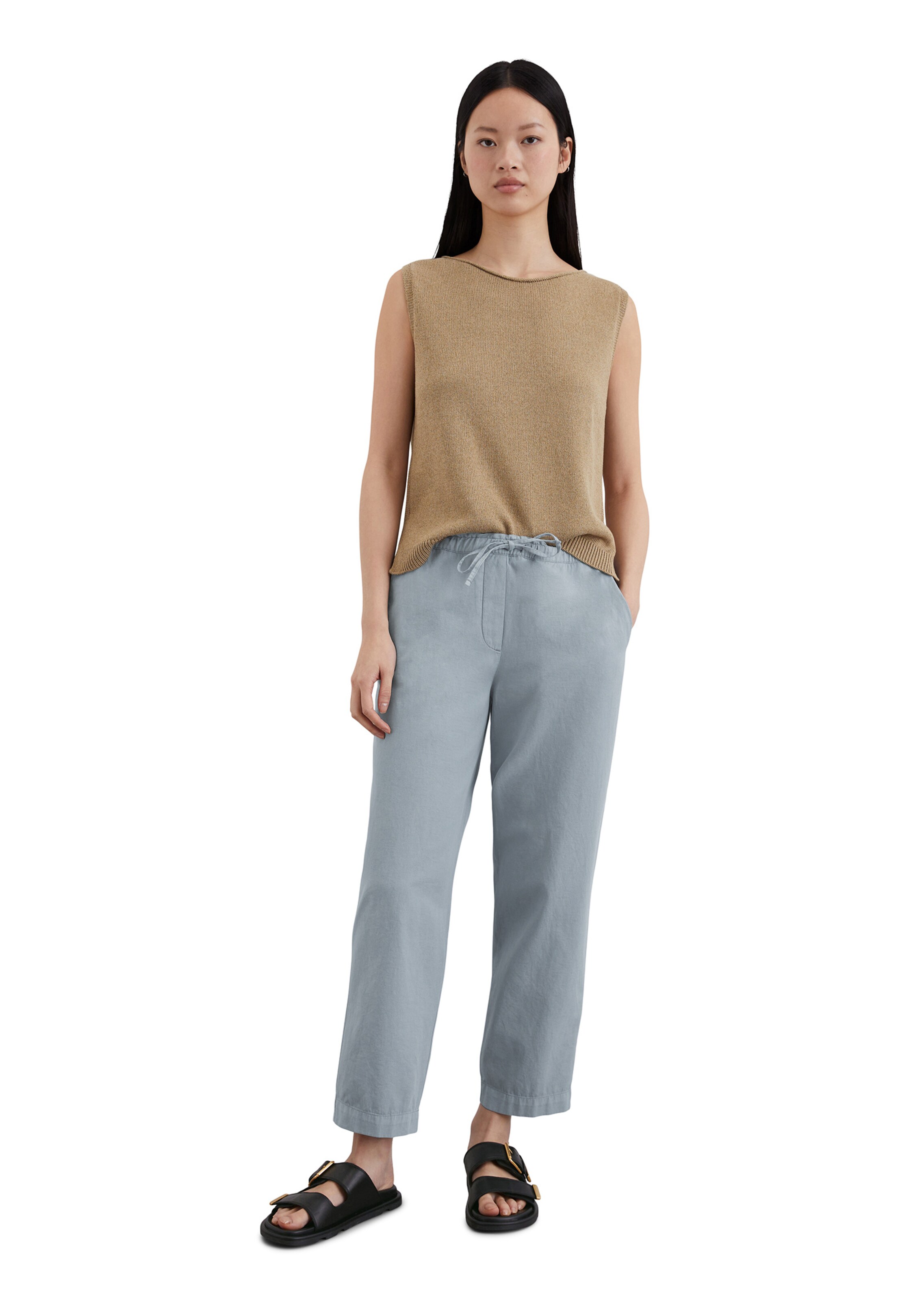 Marc O'Polo Tapered Hose in Blau