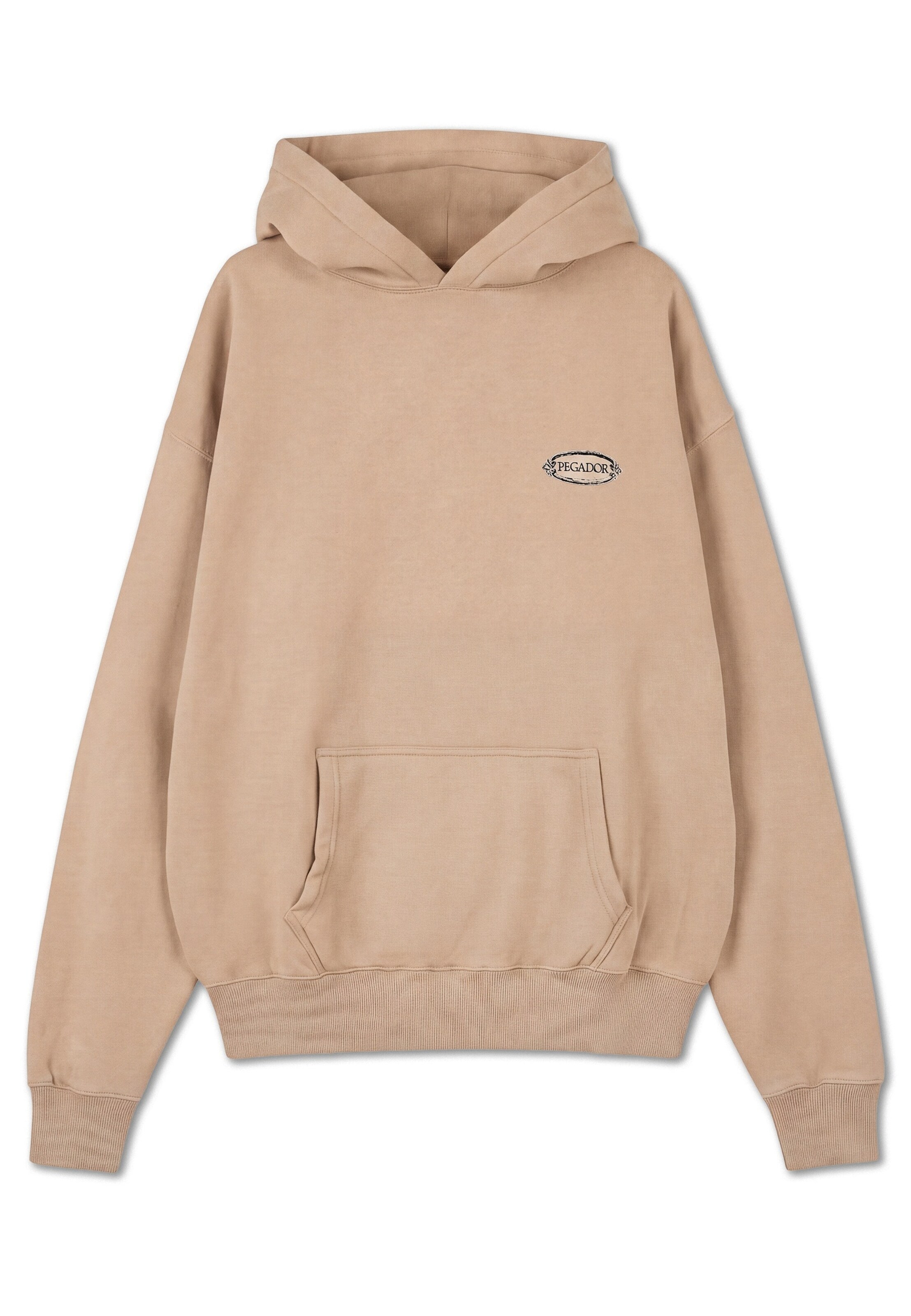 Pegador Sweat-shirt 'Palmoli' en L en beige / noir, Vue avec produit
