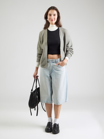 ABOUT YOU Плетена жилетка 'Rowan' в зелено