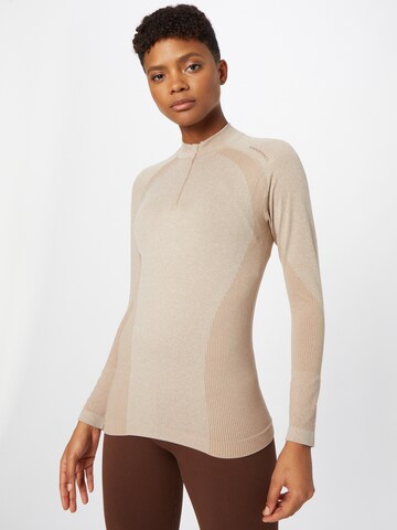 ENDURANCE Sportshirt 'Halen' in Beige: predná strana