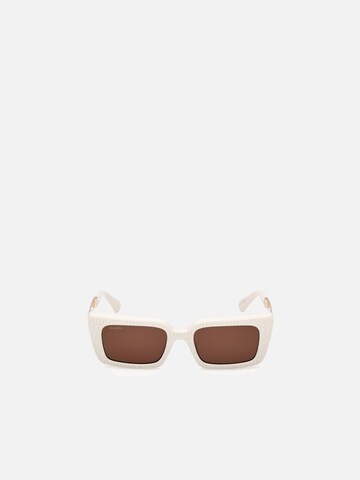 MAX&Co. Zonnebril 'Max &co MO0143 Shiny light green 52/19/140 Women Sunglasses' in Beige