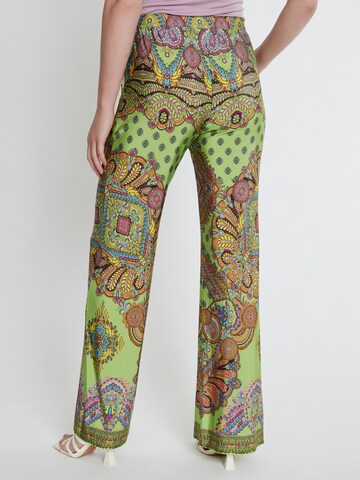 Ana Alcazar Wide leg Broek 'Kiosea' in Groen