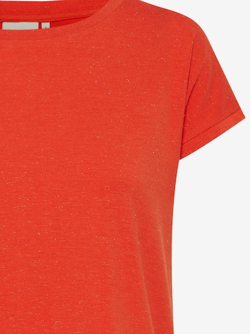 ICHI T-shirt i orange