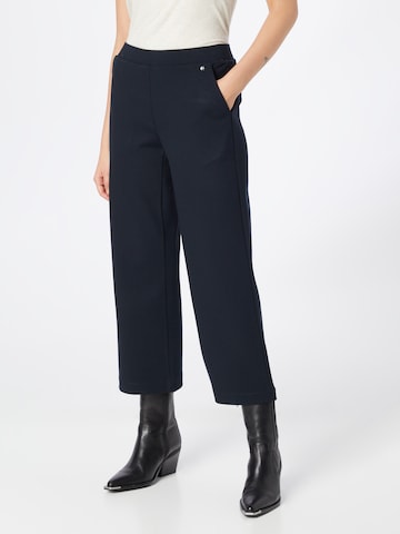 GERRY WEBER Wide leg Broek in Blauw: voorkant