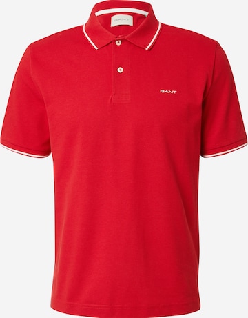 T-Shirt 'Rugger' GANT en rouge : devant