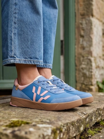 SAOLA Schnürschuh 'Cali W Blue Rose' in Blau