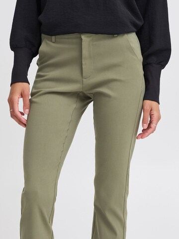 b.young Regular Chino ' BYDIXI STRAIGHT PANTS - ' in Groen