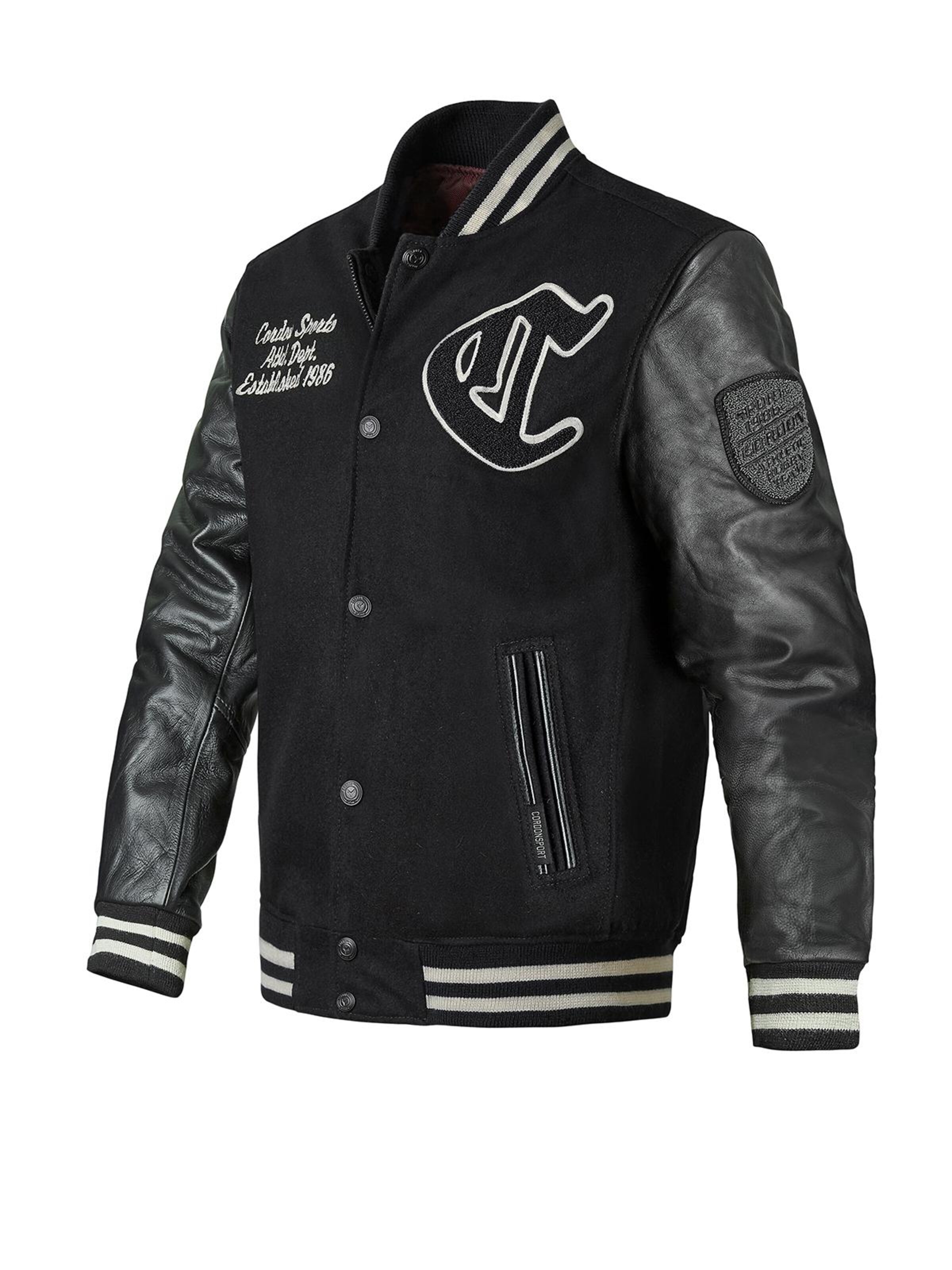 Cordon Sport Winter Jacket 'Team' in Black