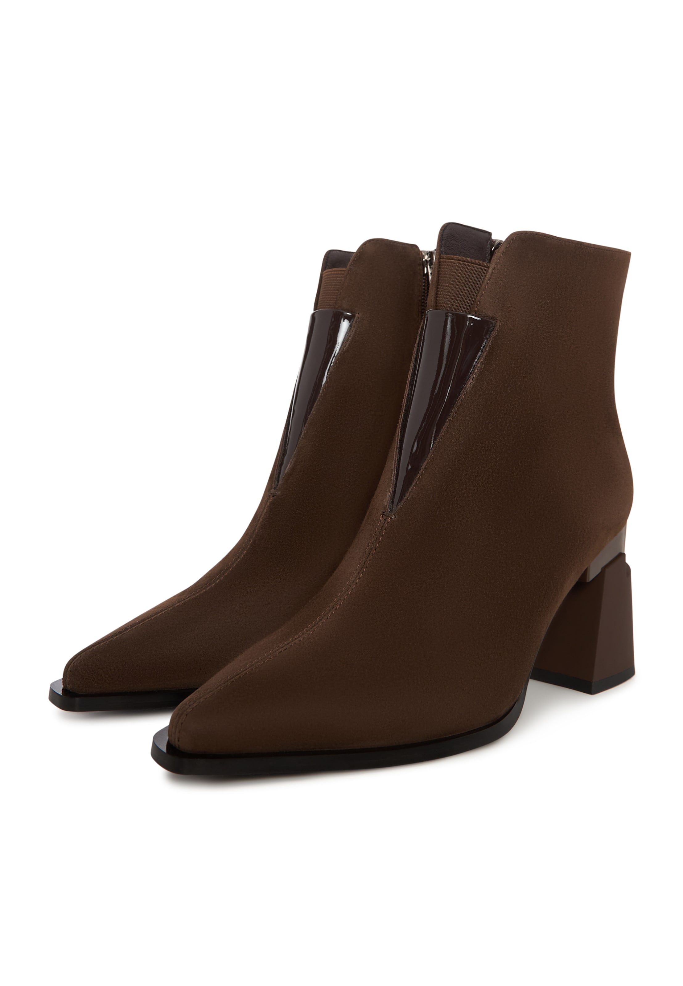 CESARE GASPARI Stiefelette in Braun