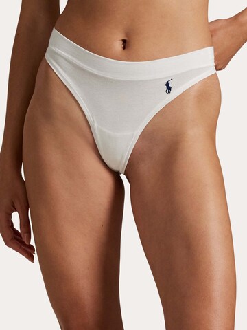 String ' Club Cotton ' Polo Ralph Lauren en blanc