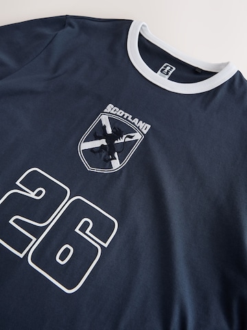 T-Shirt Next en bleu