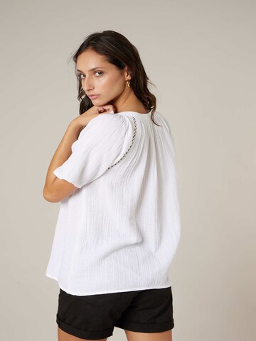 Chemisier 'Ocea' Deeluxe en blanc