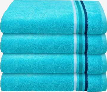 SCHIESSER Towel 'Skyline Color' in Blue: front