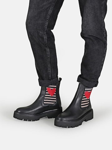 Crickit Chelsea Boots 'Ninja' in Black