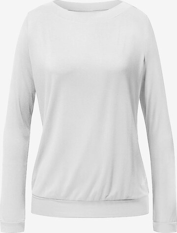 CURARE Yogawear Performance Shirt in White: front