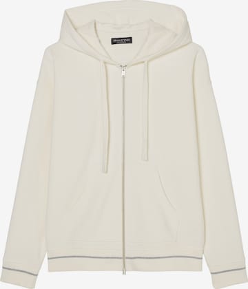 Marc O'Polo Sweatjacke in Weiß: predná strana