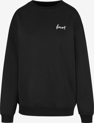 Sweat-shirt 'Crewn. Carlsbad' Forvert en noir : devant