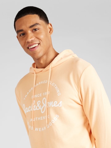 JACK & JONES Μπλούζα φούτερ 'FOREST' σε πορτοκαλί