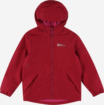 JACK WOLFSKIN Яке Outdoor в лилав: отпред