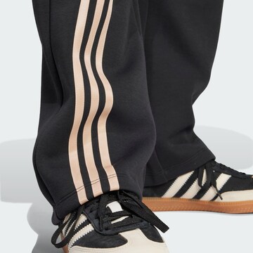 Largi Pantaloni de la ADIDAS ORIGINALS pe negru