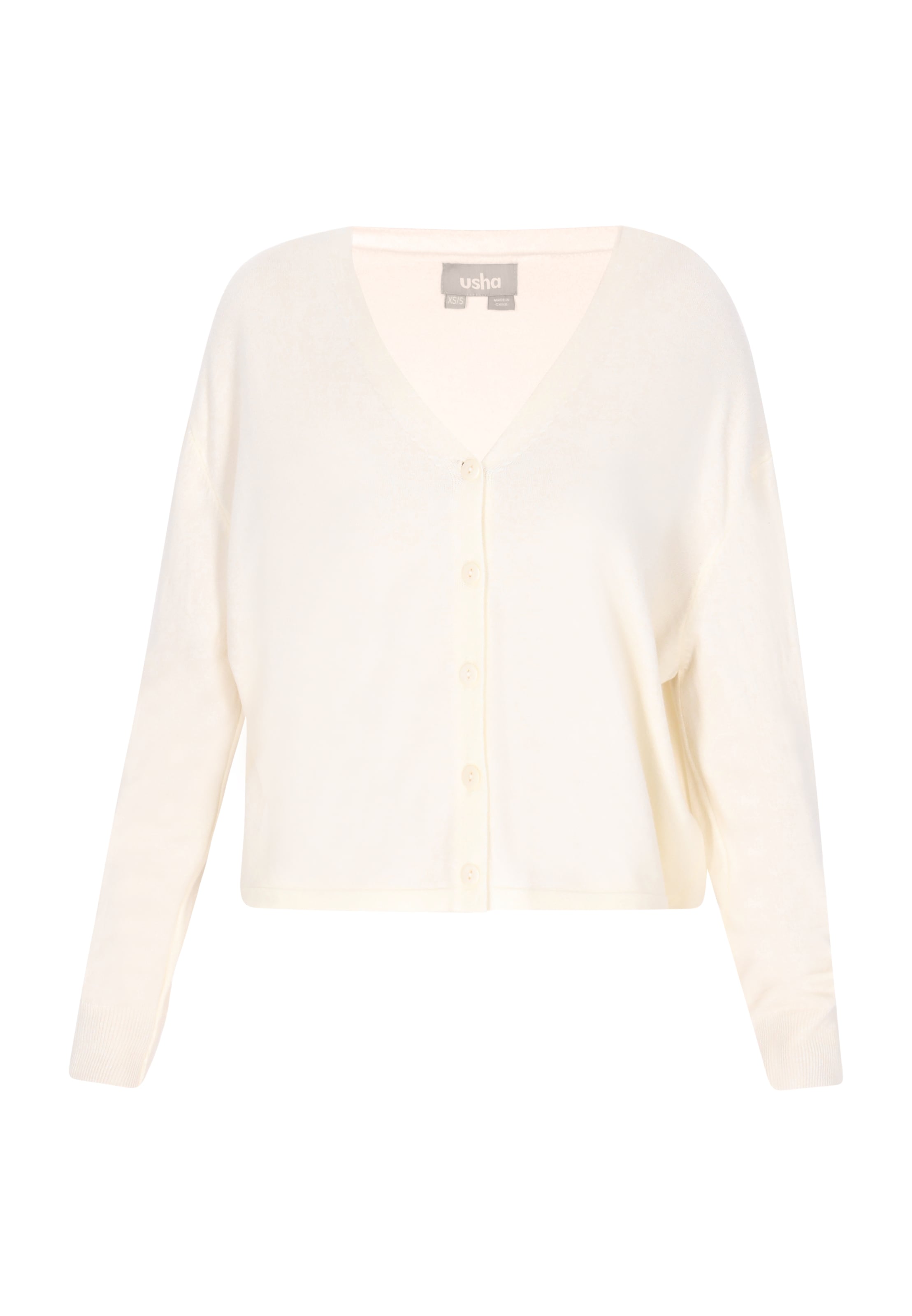 Usha Strickjacke in Beige: Vorderseite