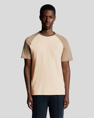Lyle & Scott Shirt in Beige: voorkant