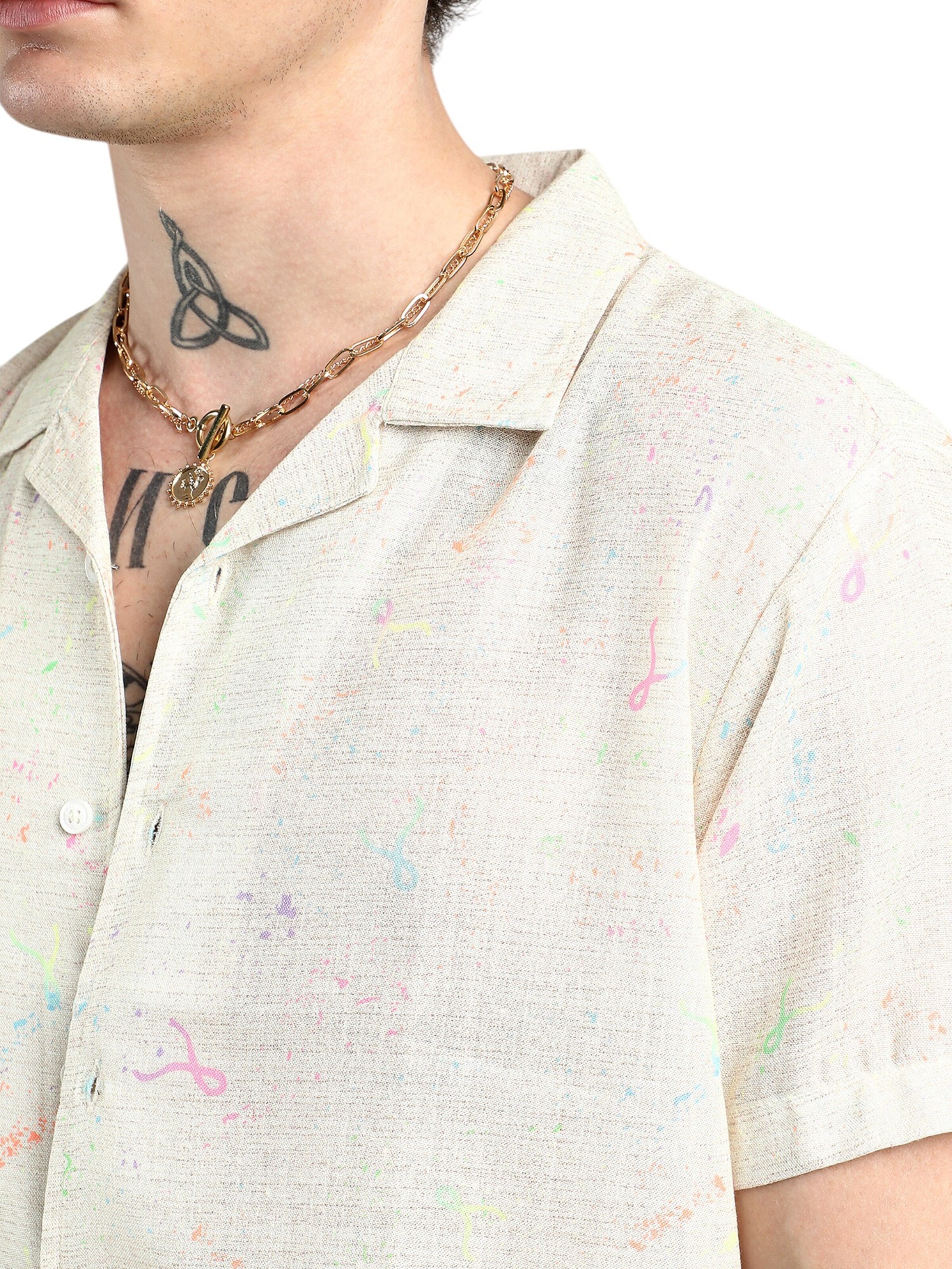 Campus Sutra Rovný strih Košeľa 'Tansy' - Biela