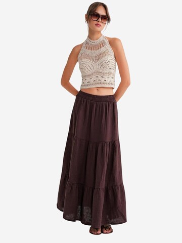 MixRay Skirt in Brown