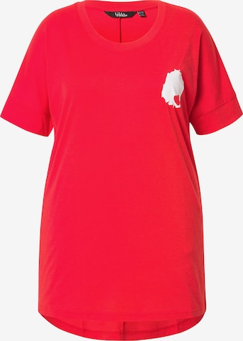 Ulla Popken Shirt in Rot: Vorderseite