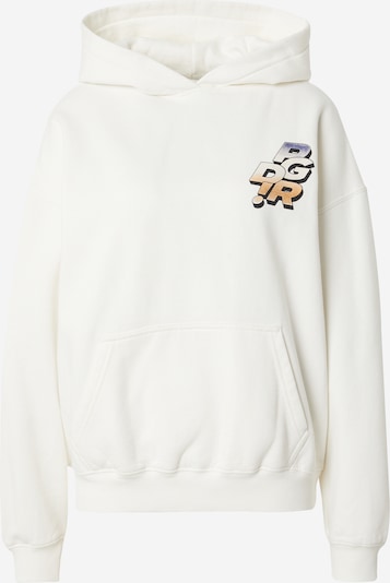 Pegador Sweatshirt 'HOWITT' i beigemelerad / blåmelerad / svart / vit, Produktvy