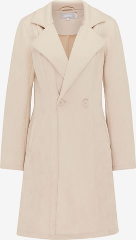 Usha Between-seasons coat in Beige: front