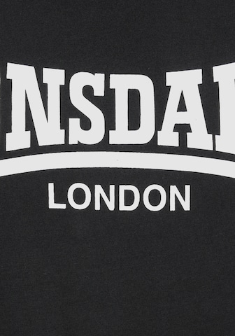 LONSDALE Shirt in Black