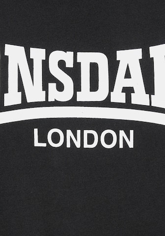 Tricou 'Piddinghoe' de la LONSDALE pe negru