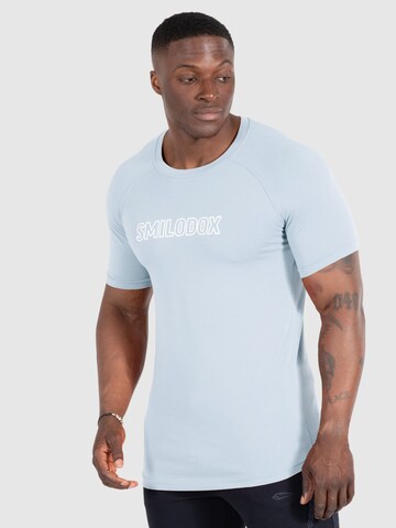 T-Shirt 'Timmy' Smilodox en bleu