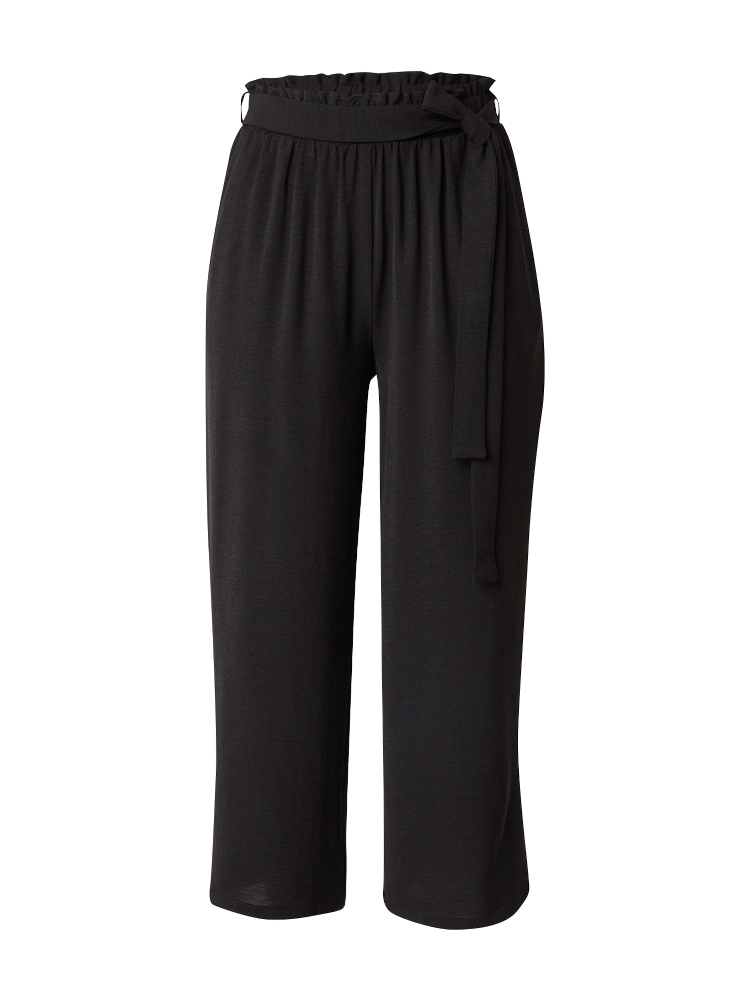 VILA Loose fit Pants 'VIJosa' in Black: front