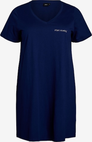 mėlyna Zizzi Suknelė 'Malba': priekis