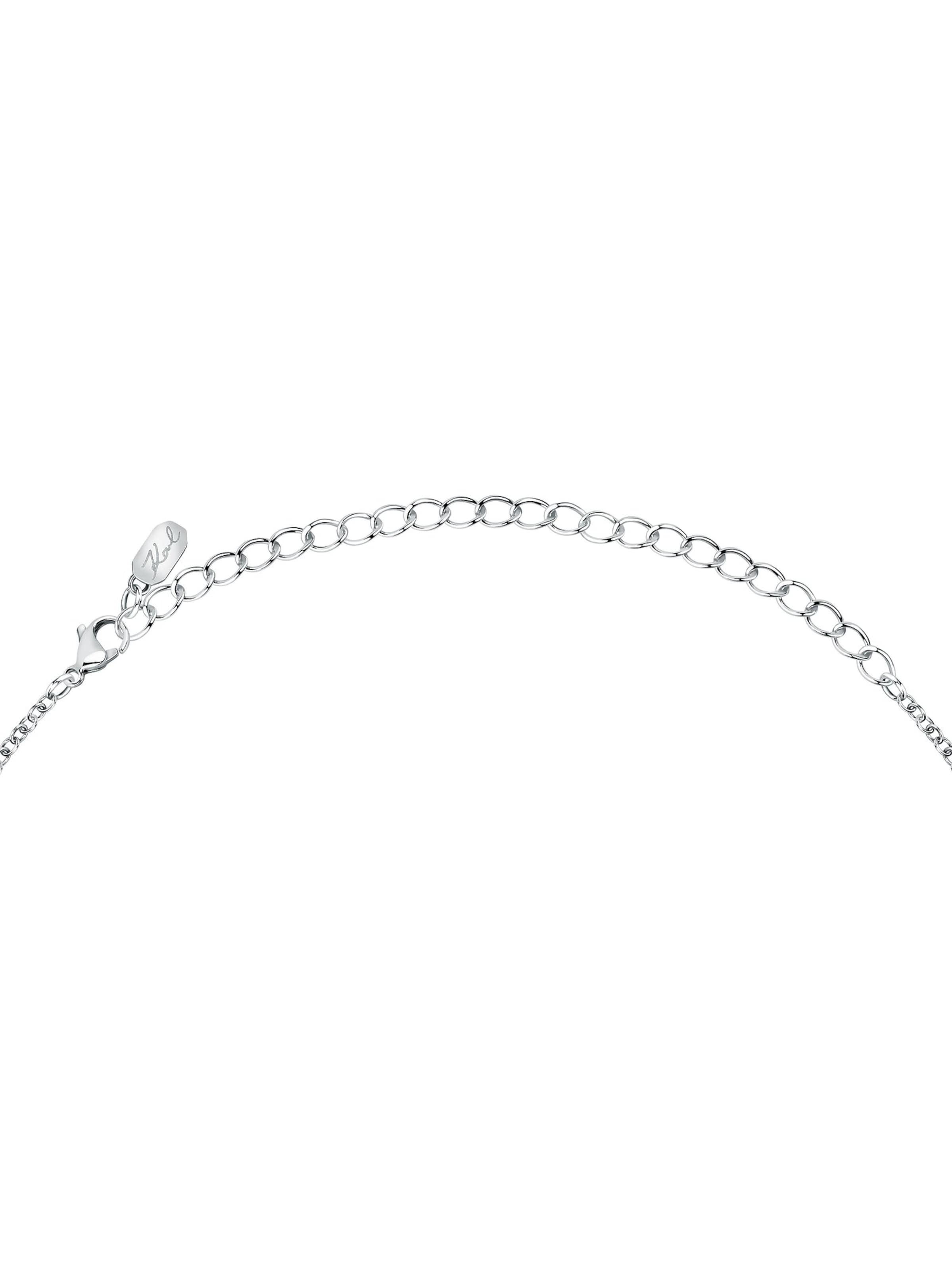 Karl Lagerfeld Necklace in Silver