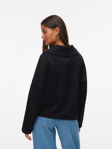 VERO MODA Gebreid vest 'VMUMA' in Zwart