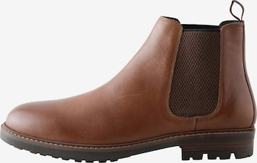Next - Botas Chelsea en marrón: frente